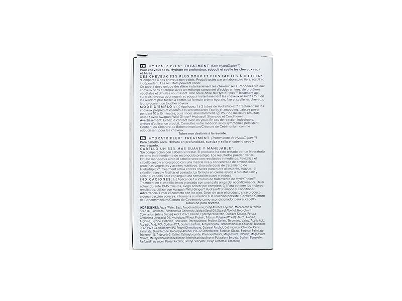 Paul Mitchell Hydratriplex Treatment, 0.33 fl oz/10 mL, 4 Count
