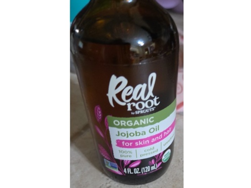 Real Root By Sprouts Skin And Hair Oil, Organic Jojoba Oil, 4 fl oz/120 mL