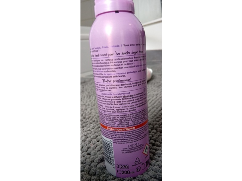 Franck Provost Paris Sublim Boucles Mouse Coiffante, 200 mL, Pack Of 2