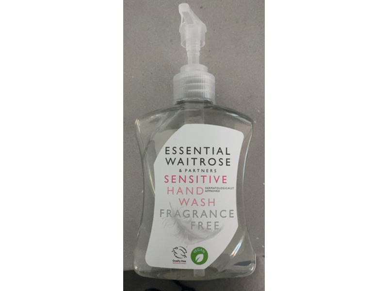 Essential Waitrose & Partner Sensitive Hand Wash, 250 mL