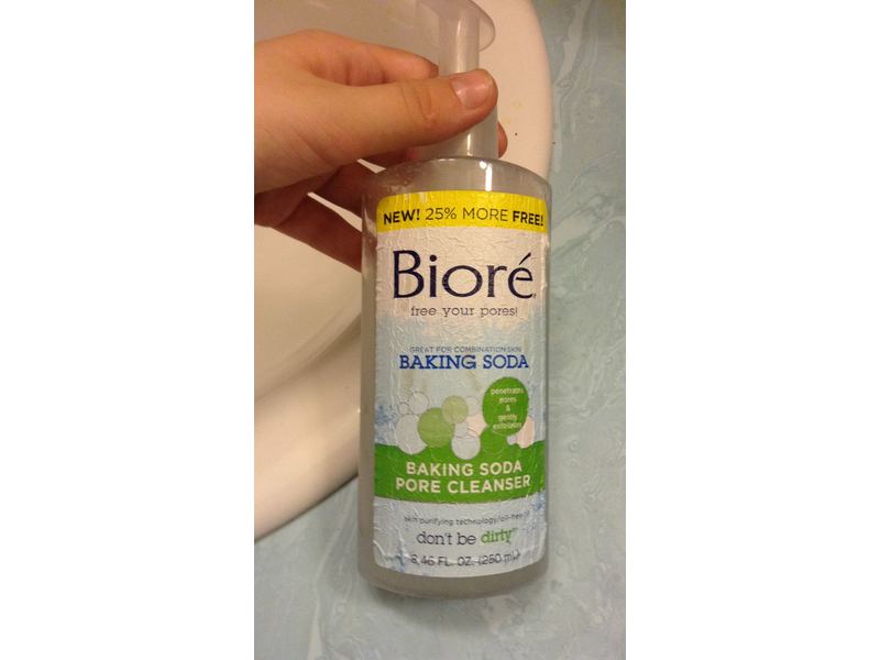 Biore Baking Soda Pore Cleanser, 6.77 fl oz (200 mL)