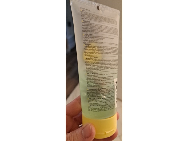 Sun Bum Cool Down Gel, 177 mL