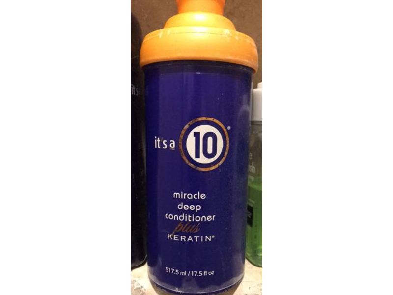It's a 10 Miracle Deep Conditioner, Keratin, 17.5 fl oz/517.5 mL
