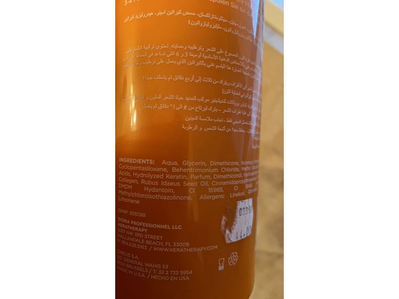 Keratherapy Keratin Infused Color Protect Conditioner, 33.8 fl oz/1000 mL