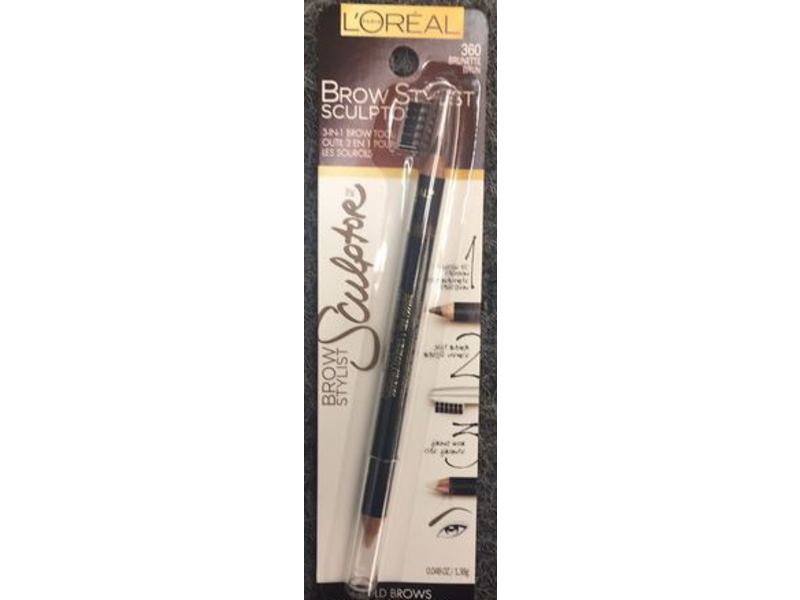 L'Oreal Paris Brow Stylist Brunette Sculptor, 360 Brunette, .0048 oz/1.38 g
