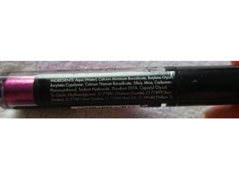 Sleek Shattered Glass Intense Glitter Lip Topper, Acid Kiss, 3 mL