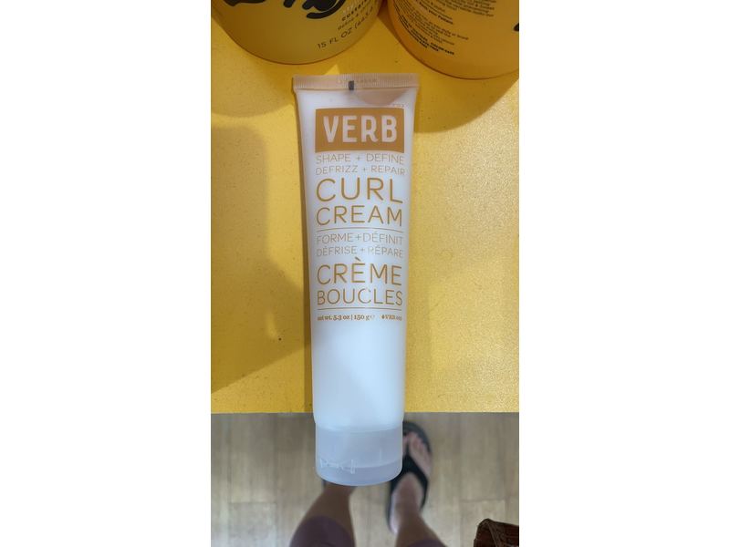 Verb Curl Cream, Shape + Definition + Defrizz + Repair, 5.3 oz/150 g