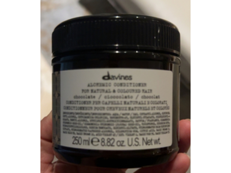 Davines Alchemic Conditioner, Chocolate, 8.82 oz/250 mL
