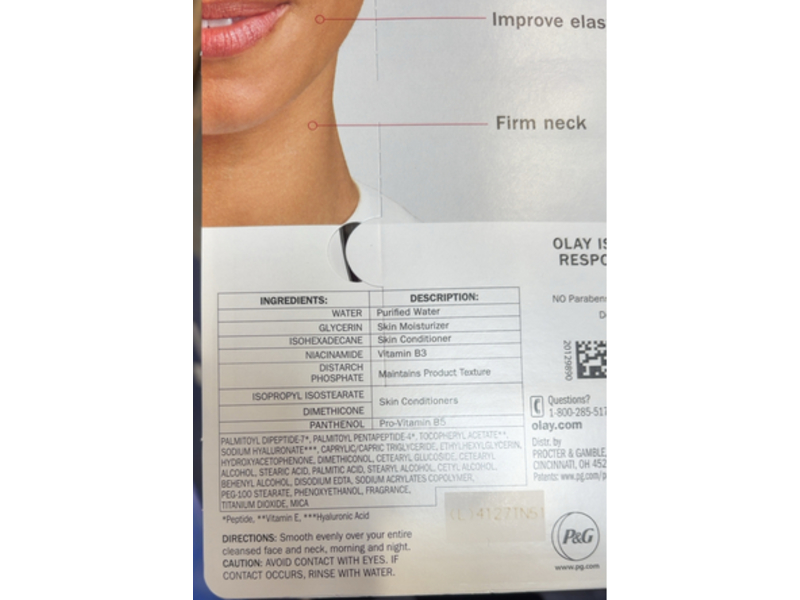 Olay Pro Advanced Regenerist Complex Hydrating Moisturizer, Niacinamide, 1.7 oz/48 g, Pack Of 2