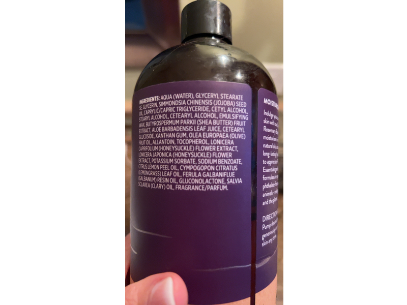 Sprouts Essentials Moisturizing Body Lotion, Neroli Rosemary, 32 fl oz/946 mL