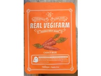 FortheSkin Real Vegifarm Double Shot Mask, Carrot, 0.77 fl oz/23 mL - Image 3
