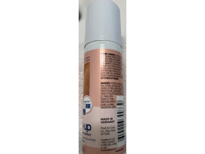 Clairol Root Touch-Up Color Refreshing Spray, Dark To Medium Blonde, 1.8 oz/52.7 g