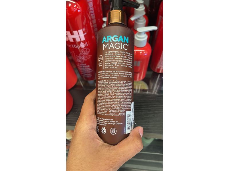Argan Magic Defining Curl Cream, 8.5 fl oz/250 mL