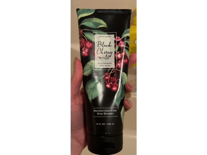 White Barn Moisturizing Body Wash, Black Cherry Merlot, 10 fl oz/295 mL