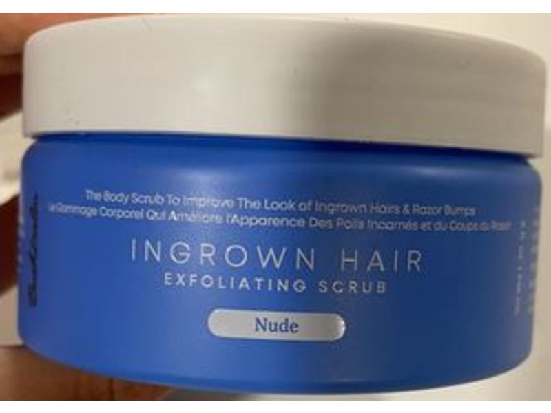 Bushbalm Ingrown Hair Exfoliating Scrub, Nude, 8 fl oz/236 mL
