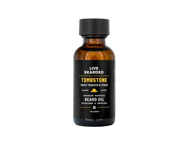Live Bearded Beard Oil, Tombstone, 1 fl oz/30 mL