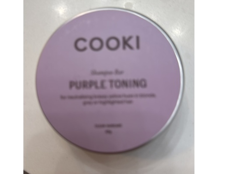 Cooki Shampoo Bar, Purple Toning