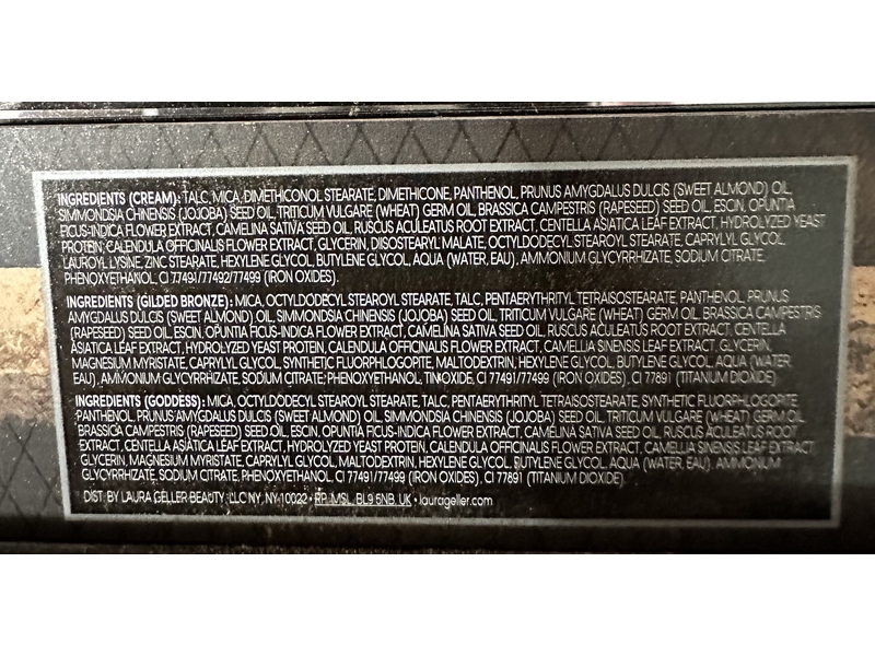 Laura Geller Iconic York Collection Downtown Cool Eyeshadow, 0.04 oz/1.1 g