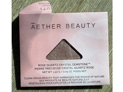 Aether Beauty Rose Quartz Crystal Gemstone, 0.05 oz/150 g