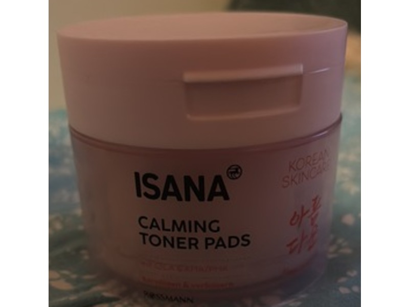Rossmann Isana Calming Toner Pads, 157 mL, 60 Count