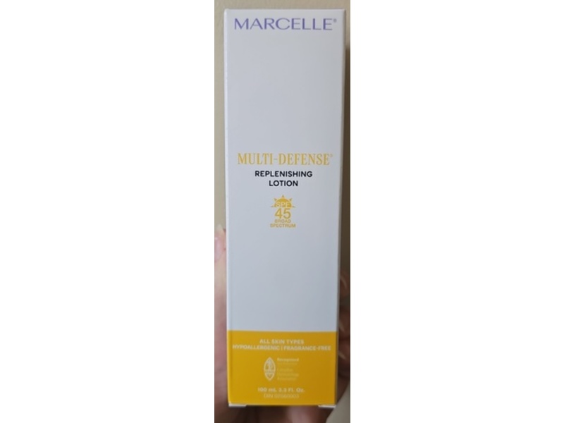 Marcelle Multi-Defense Replenishing Lotion, SPF 45, 3.3 fl oz/100 mL
