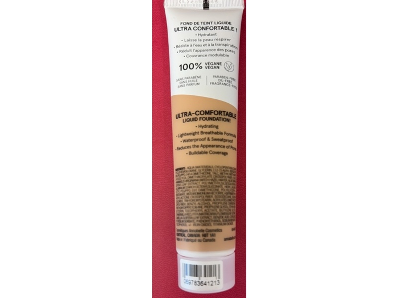 Annabelle Perfect Fit Liquid Foundation, 130 Warm Beige, 1 fl oz/30 mL