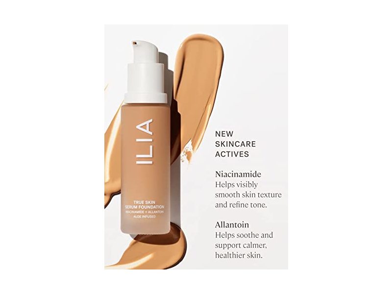 ILIA True Skin Serum Foundation, Cruelty-Free, Vegan, Clean Beauty (Sardinia SF10.5)
