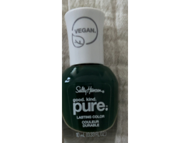 Sally Hansen Good.Kind.Pure Nail Color, Matcha Love, 0.33 fl oz/10 mL