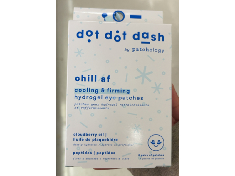 Dot Dot Dash by Patchology Under Eye Patches, 4 Pairs