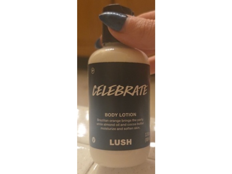 Lush Body Lotion, Celebrate, 3.3 fl oz/100 mL
