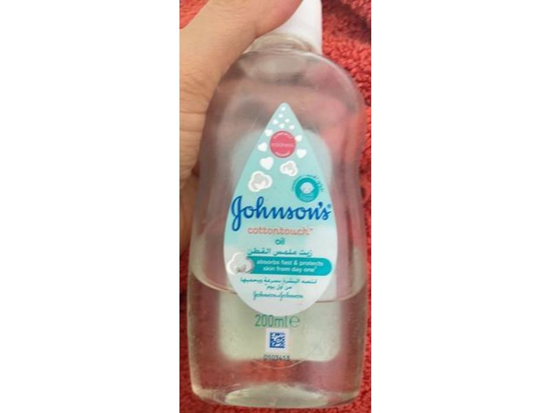 Johnson's Baby Oil, Cotton Touch, 200 mL