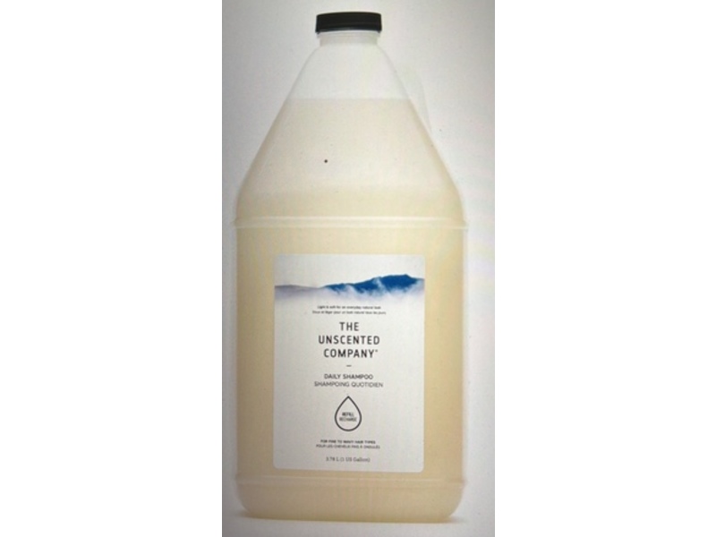 The Unscented Company Daily Shampoo, 3.78 L