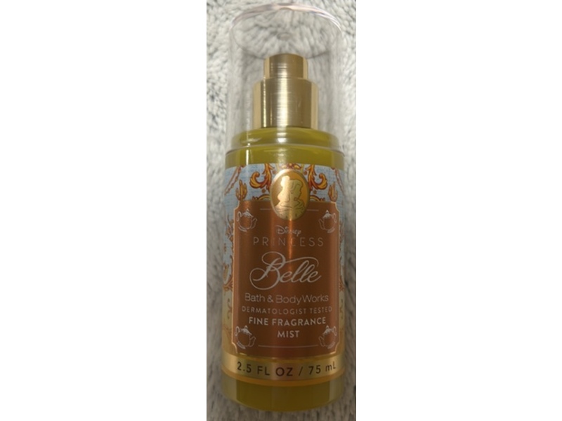 Bath & Body Works Disney Princess Fine Fragrance Mist, Belle, 2.5 fl oz/75 mL