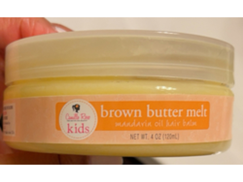 Camille Rose Kids Hair Balm, Brown Butter Melt, 4 fl oz/120 mL