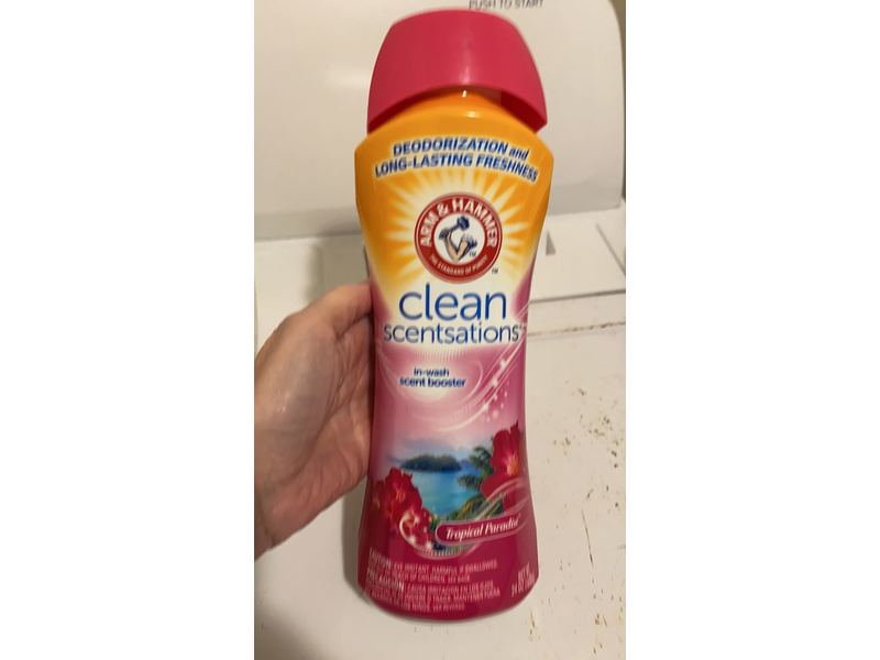Arm & Hammer Clean Scentsations In-Wash Freshness Booster, Tropical Paradise, 24 oz/710 mL
