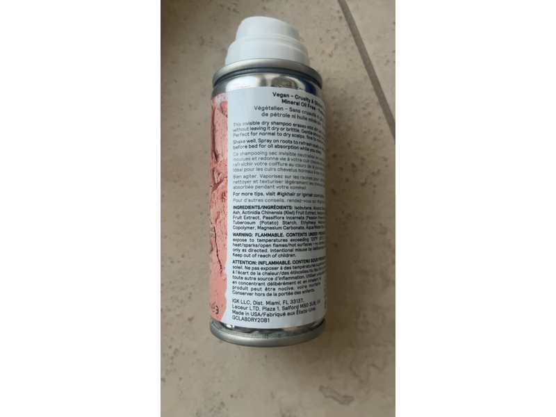 IGK JET LAG Invisible Dry Shampoo, 2 oz.