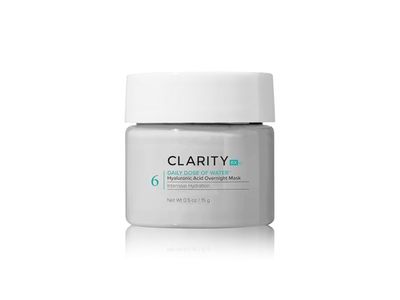 ClarityRx Daily Dose of Water Overnight Mask, Hyaluronic Acid, 0.5 oz/15 g