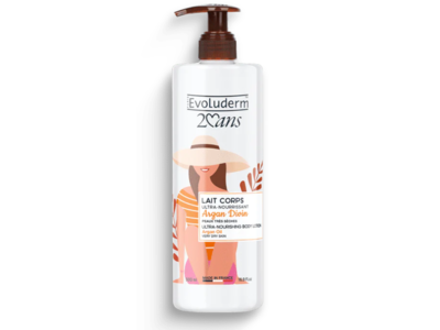 Evoluderm Ultra Nourishing Body Milk, Argan Oil, 16.9 fl oz/500 mL