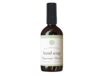 All Natural Hand Soap, Peppermint + Vanilla, 8 fl oz/237 mL - Image 2