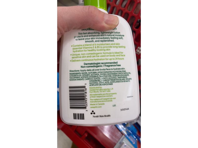 Cetaphil Gentle Skin Cleanser, Unscented,16 fl oz/473 mL