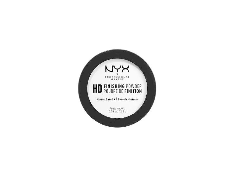NYX Professional Makeup HD Finishing Powder , Translucent, 0.09 oz/2.8 g