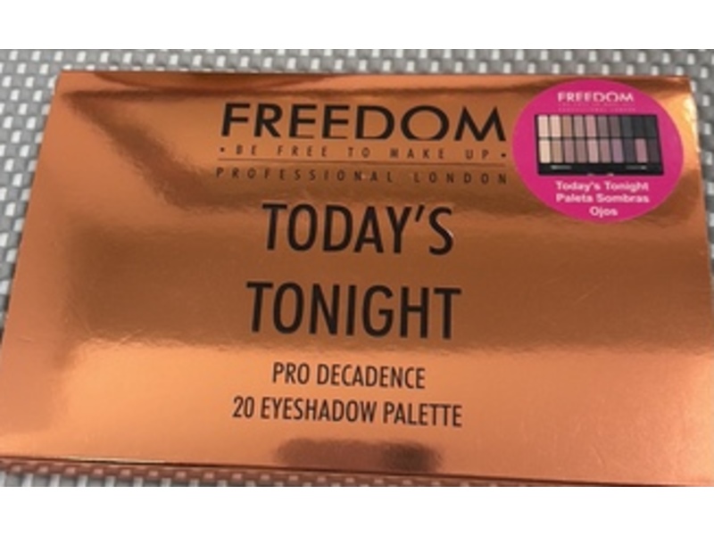 Freedom Today's Tonight Pro Decadence Eyeshadow Palette, 18 g