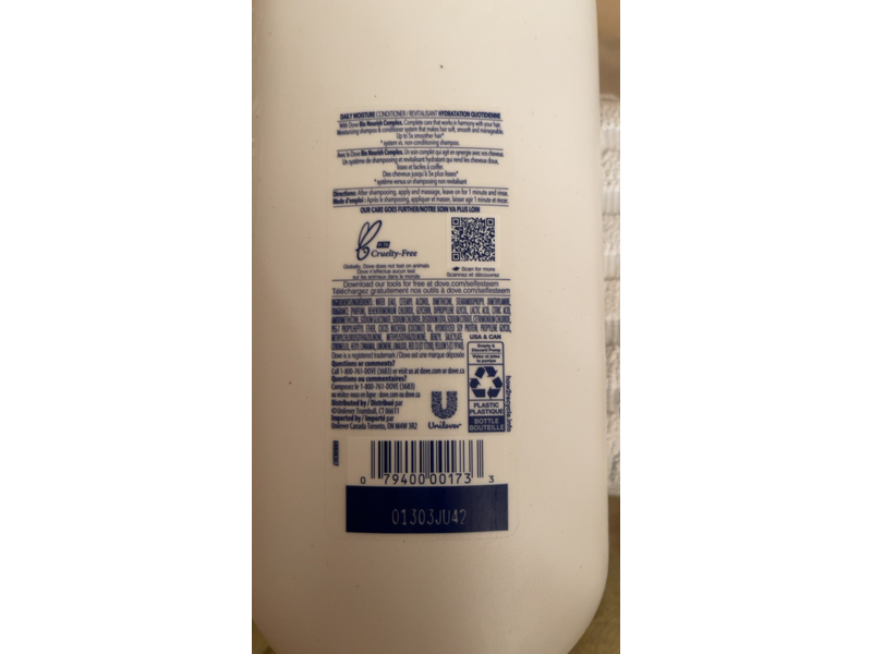 Dove Daily Moisture Conditioner, 950 mL