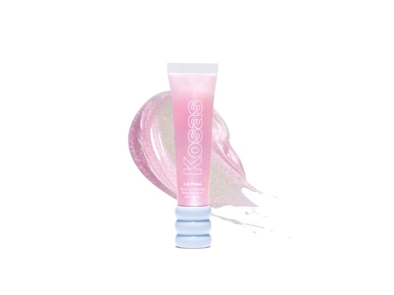 Kosas Lip Pulse Lip Plumper Gloss, Aura Flare, 0.42 fl oz/12.5 mL