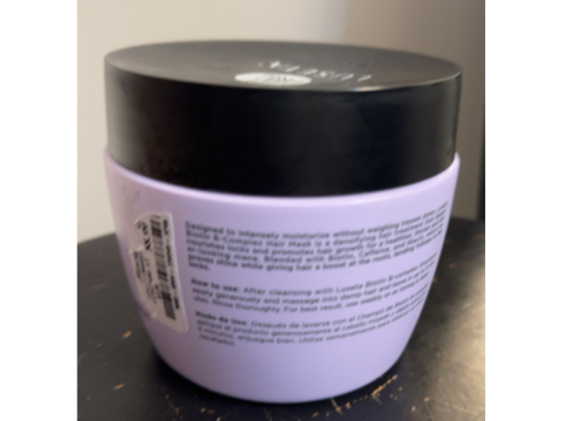 Luseta Beauty Thickening & Moisturizing Hair Mask, Biotin B-Complex, 16.9 fl oz/500 mL