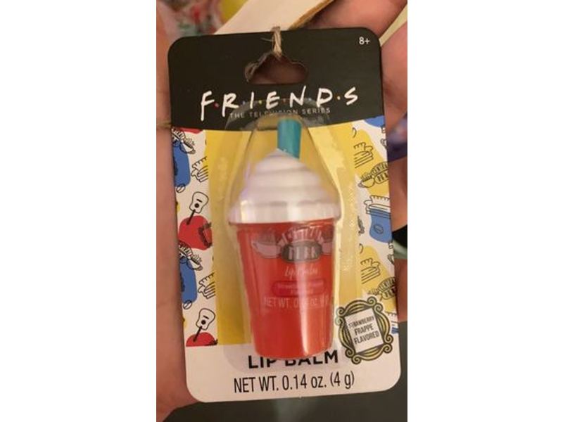 F.R.I.E.N.D.S Central Perk Lip Balm, Strawberry Frappe, 0.14 oz/4 g