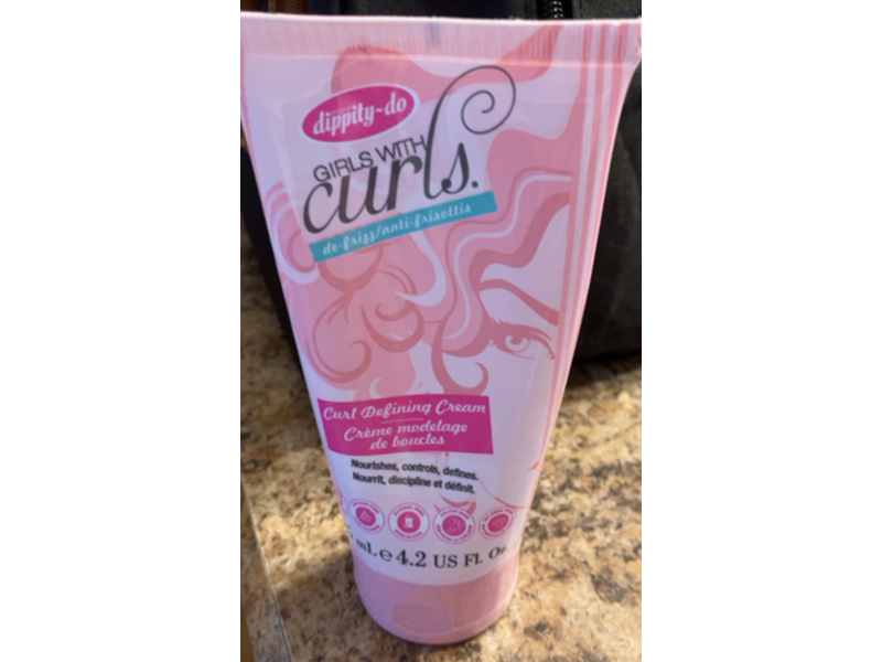 Dippity Do Girls with Curls Curl Defining Cream, 4.2 fl oz/125 mL