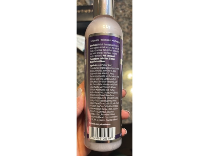 The Mane Choice Super Anti-Oxidant & Texture Beautifier Shampoo, Pink Lemonade, 8 fl oz/237 mL