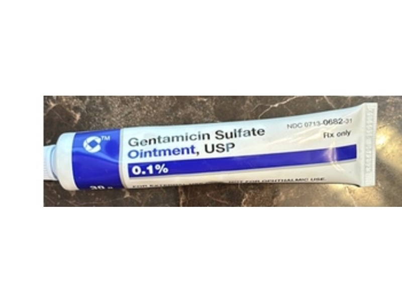 Gentamicin Sulfate Ointment 0.1%, 30 g, Cosette Pharmaceuticals (Rx)