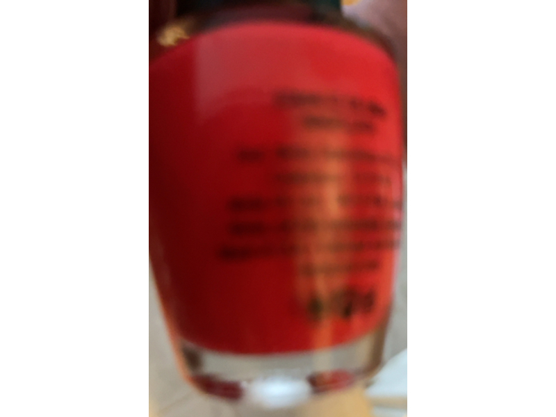 O.P.I Nail Lacquer, Cajun Shrimp Red, 0.5 fl oz/15 mL